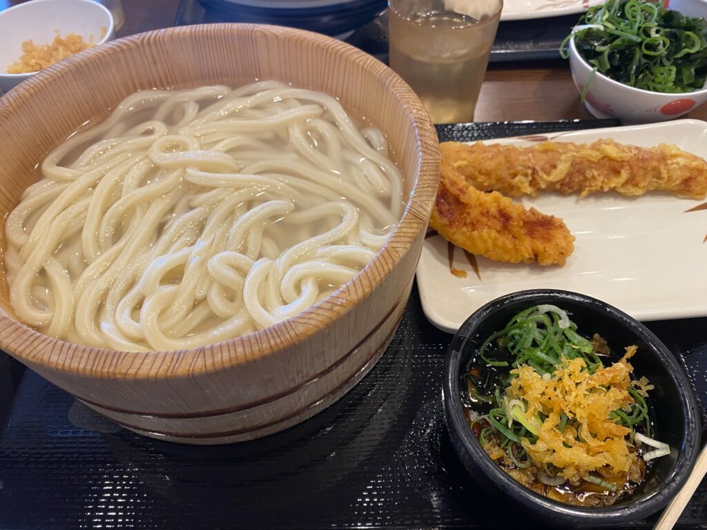 丸亀製麺釜揚げ