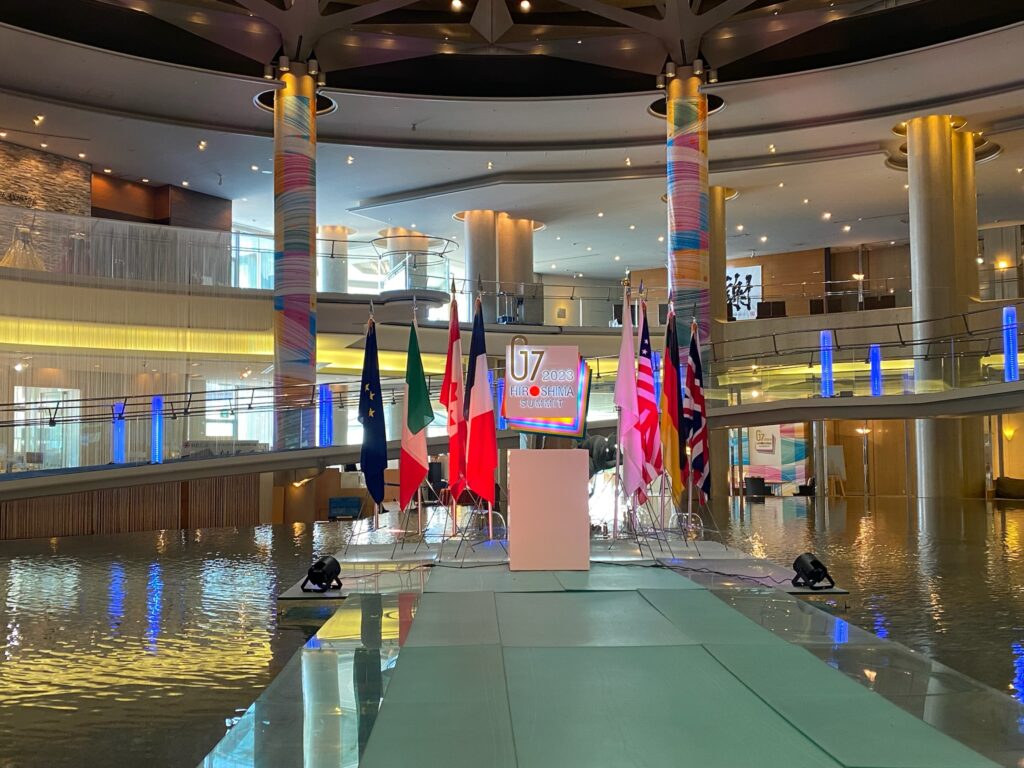 グランドプリンスホテル広島のロビー