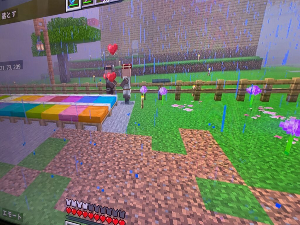 村人の子どもがもうすぐ誕生