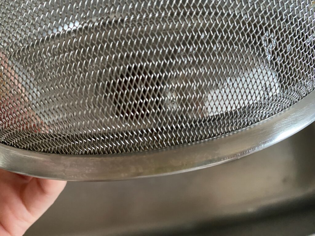 ステンレスボウルお手入れ